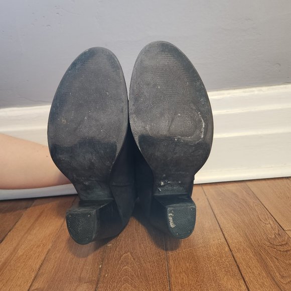 Topshop Heeled Chelsea Ankle Boots, Size 40 - Picture 5 of 6